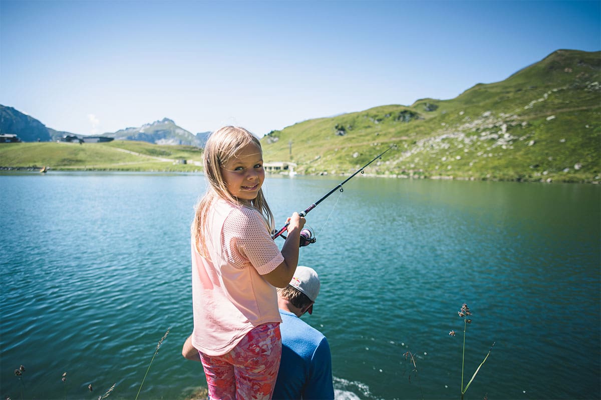 Fischen im Sommerurlaub in Obertauern