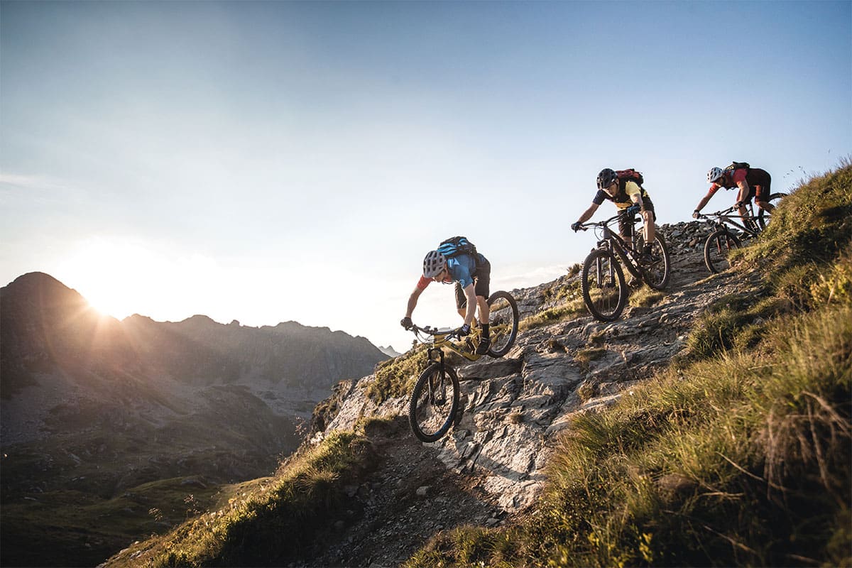 Mountainbiken im Sommerurlaub in Obertauern